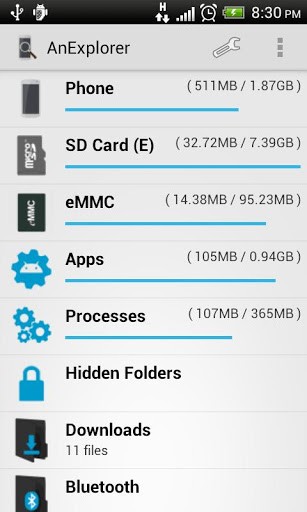 AnExplorer for Android
