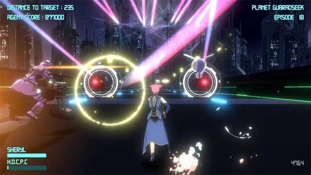 Sheryl có thể bay và sử dụng một khẩu pháo lớn