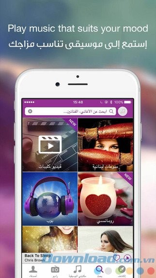 Nghe nhạc theo tâm trạng