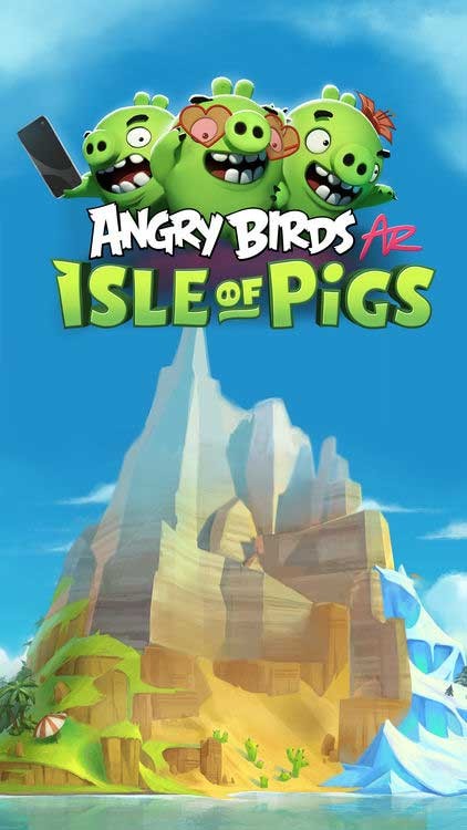 Khám phá hòn đảo xa xôi tuyệt đẹp của Angry Birds AR: Isle of Pigs