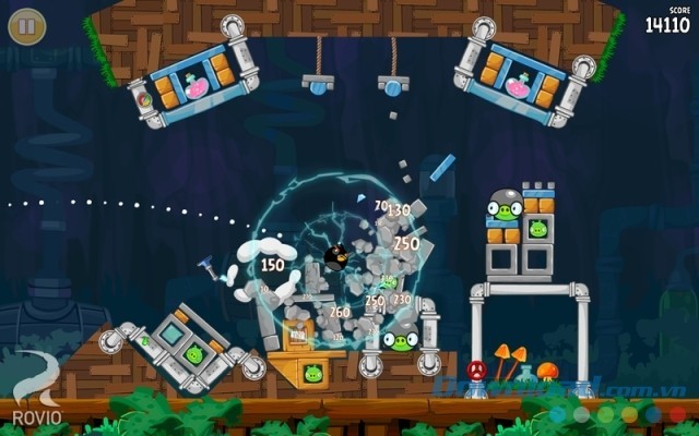 Angry Birds cho Mac có gameplay dễ chơi và cực vui