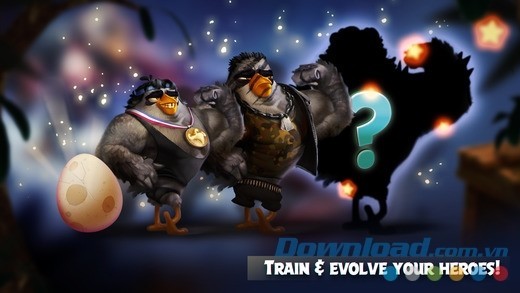 Khám phá Angry Birds Evolution trên iOS và chứng kiến sự biến đổi độc đáo của những chú chim quen thuộc