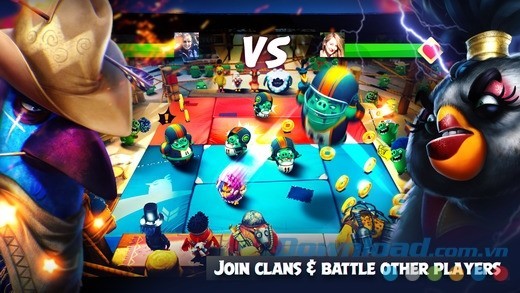 Angry Birds Evolution cho iOS tập trung vào việc phát triển cộng đồng và tính tương tác xã hội