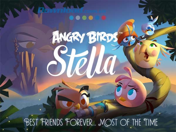 Angry Birds Stella cho Android