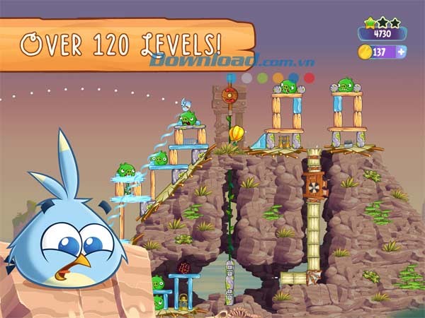 Angry Birds Stella cho Android