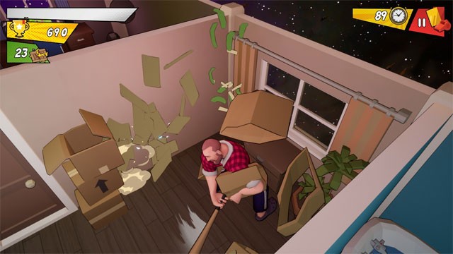 Lối chơi pha trộn giữa mô phỏng cuộc sống và hành động vui nhộn