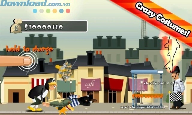 Vào vai bà già và đập bất cứ ai trên đường