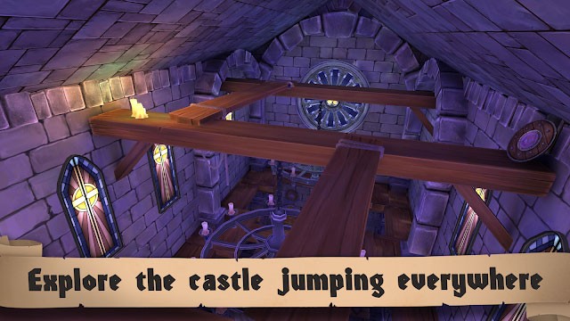 Khám phá khắp mọi nơi trong lâu đài