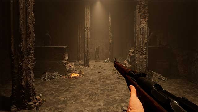 Angst là một game kinh dị sinh tồn góc nhìn thứ nhất với đồ họa đen tối