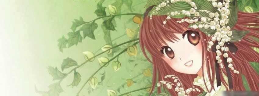 Hình ảnh cô gái phong cách anime cá tính cho Facebook
