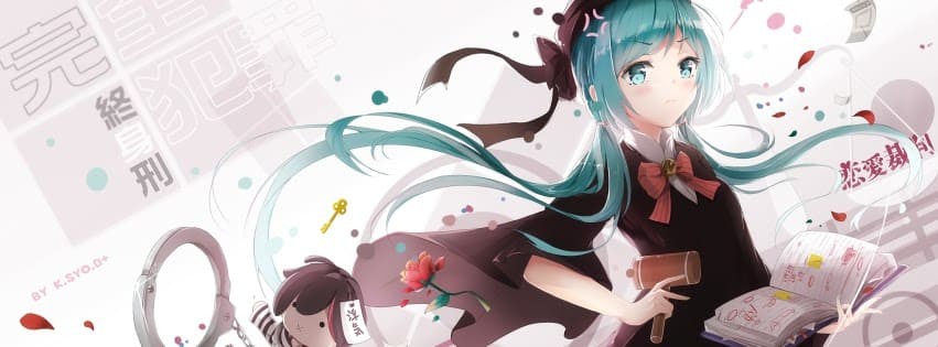 Bộ ảnh bìa Facebook đẹp phong cách anime