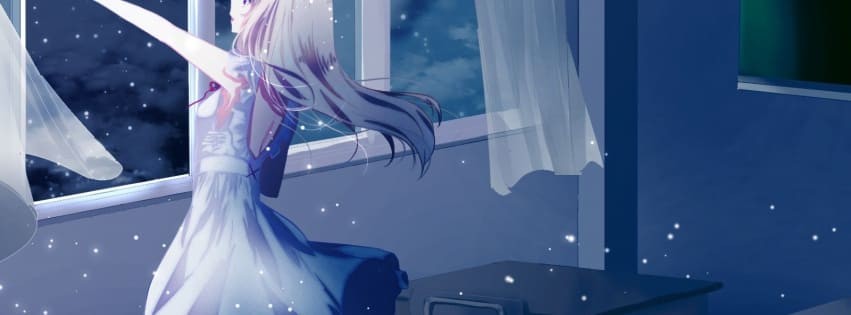 Hình ảnh bìa anime độc đáo dành cho Facebook