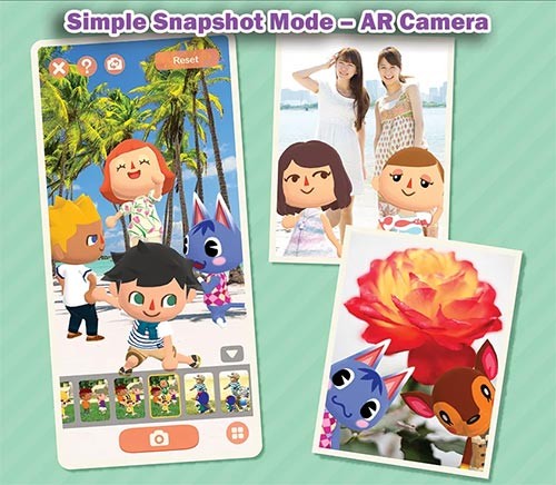 Thêm chế độ Snapshot cho AR Camera trong Animal Crossing game