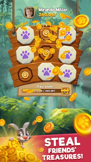 Trộm tiền vàng từ kho báu của bạn bè