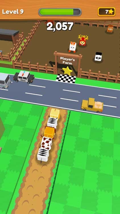 Dẫn từng con vật về chuồng thành công để thu thập sao