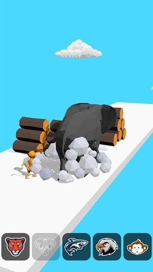 Mỗi con vật có lợi thế trên địa hình khác nhau