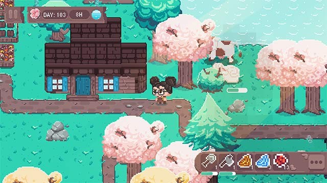 Tùy chỉnh và cá nhân hóa nông trại với nhiều vật phẩm đa dạng trong Animal Way