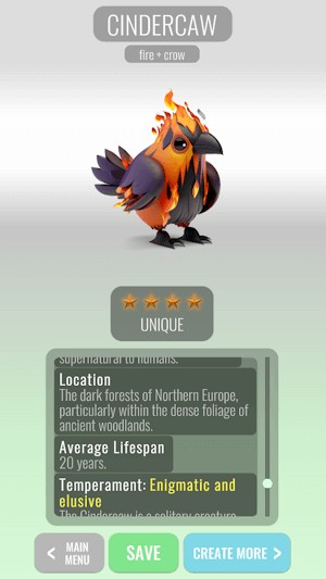 Mỗi con vật lai có đặc điểm và đặc trưng độc đáo