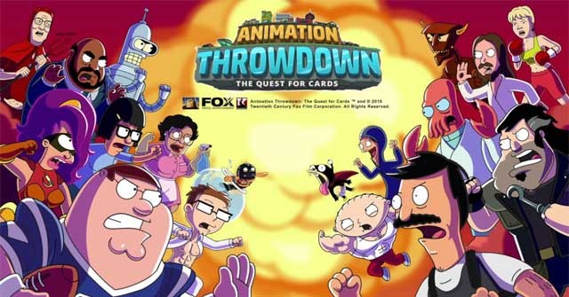 Game thẻ bài kết hợp nội dung và nhân vật từ 5 bộ phim hoạt hình nổi tiếng - Animation Throwdown