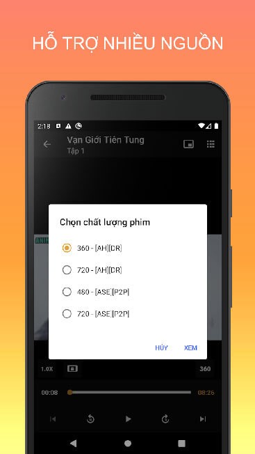 Hỗ trợ xem nhiều người