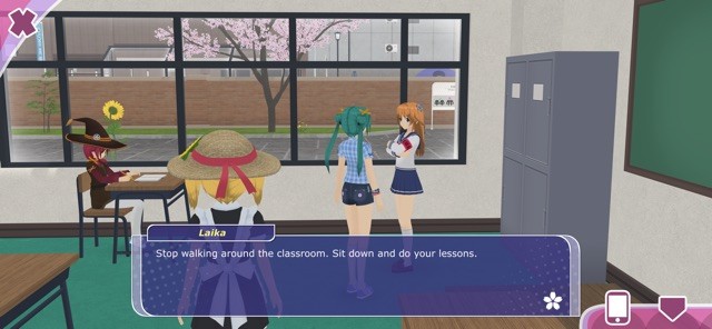 Bạn chuyển đến một ngôi trường mới và khám phá cuộc sống nơi đây trong game Anime City 3D