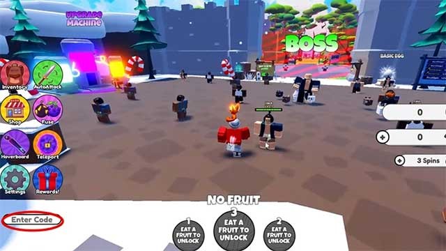 Chạm tay vào nhiều loại trái cây khác nhau để mang lại cho mình sức mạnh siêu nhiên