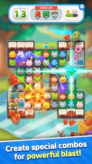 Tạo các combo đặc biệt để hình thành vụ nổ mạnh mẽ