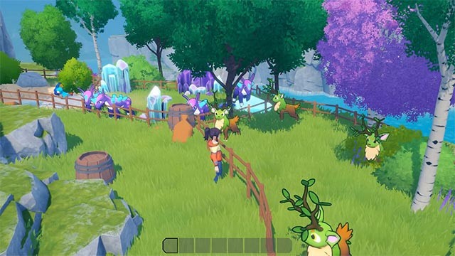 Lối chơi của Anitons game pha trộn giữa săn quái, phiêu lưu, nông trại ma thuật và chiến đấu