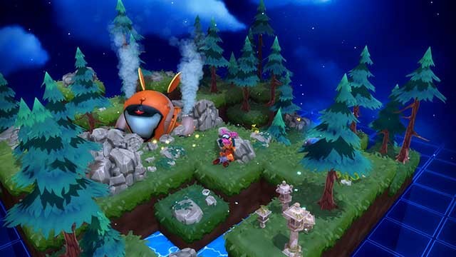 Sửa đổi địa hình để thu thập tài nguyên từ hành tinh Ankora