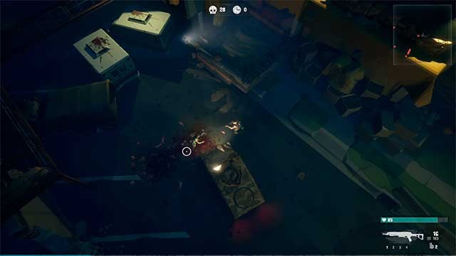 Tòa nhà, vật phẩm và điểm xuất hiện của kẻ thù đều được tạo ngẫu nhiên