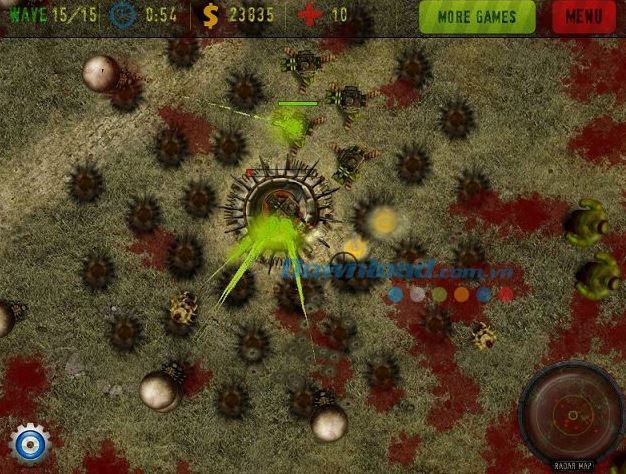 Game tiêu diệt zombie Anti Zombie Defense