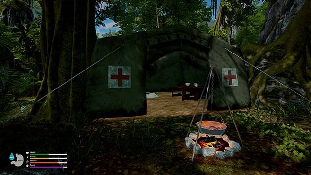 Antidotera thử thách người chơi kỹ năng sinh tồn giữa thiên nhiên khốc liệt