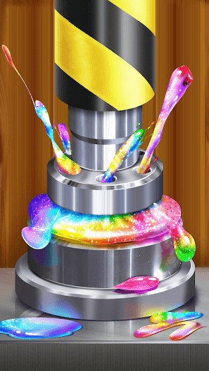 Ép đồ vật bằng máy ép thủy lực