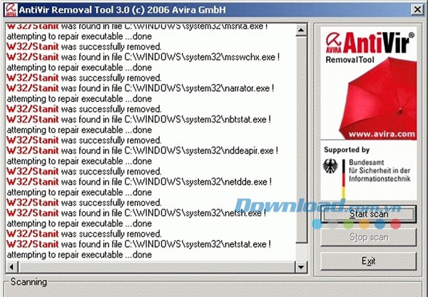 AntiVir Removal Tool