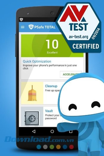 PSafe Antivirus Booster & Cleaner - công cụ tăng tốc Android hiệu quả