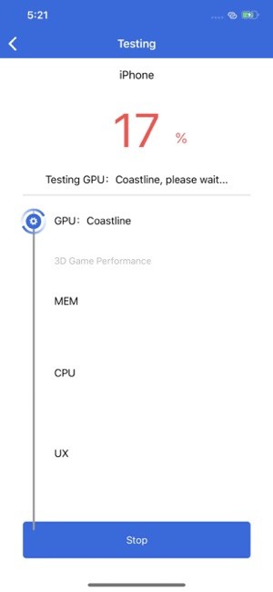 AnTuTu Benchmark tính điểm cho các thông số như GPU, bộ nhớ, RAM...
