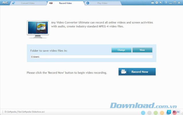 Ghi video từ nhiều nguồn khác nhau