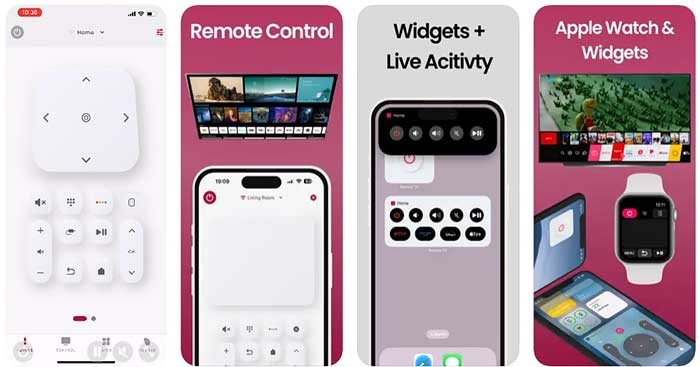 Smart TV Remote Control cho phép bạn điều khiển TV bằng iPhone/iPad/Apple Watch