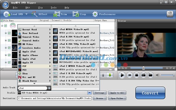 AnyMP4 DVD Ripper