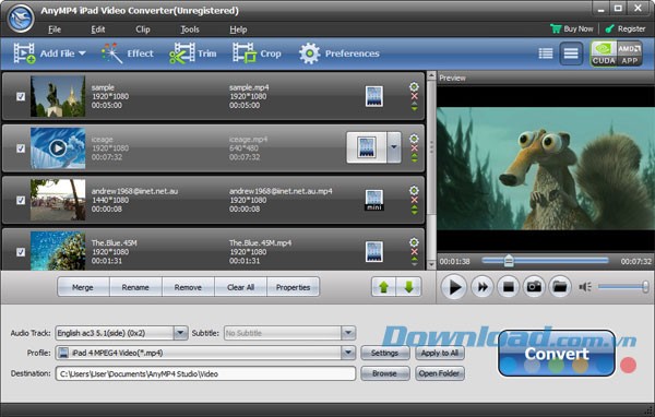 AnyMP4 iPad Video Converter