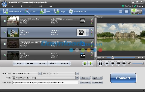 AnyMP4 MXF Converter