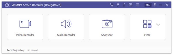 AnyMP4 Screen Recorder hỗ trợ quay video màn hình, ghi âm, chụp ảnh màn hình...