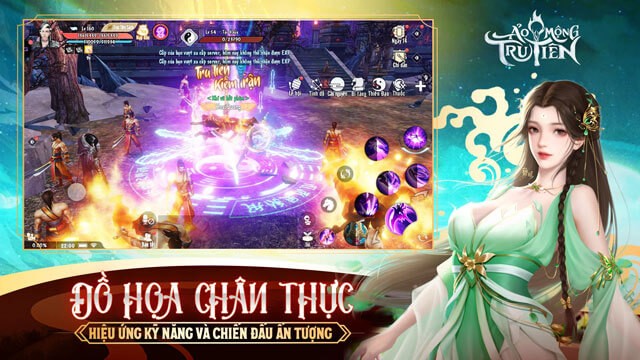 Đồ họa chân thực, hiệu ứng kỹ năng ấn tượng