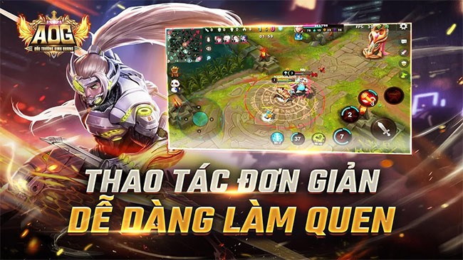 Game Đấu trường vinh quang trên di động