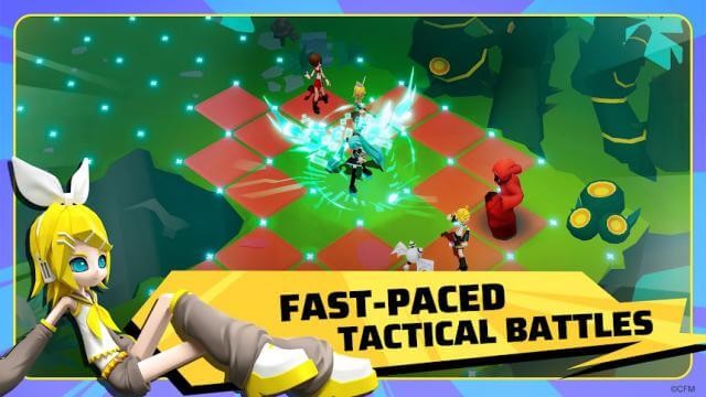 Tham gia các trận đánh chiến lược nhịp độ nhanh trong game Aotu World