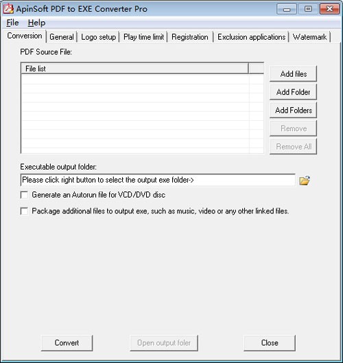 ApinSoft PDF to EXE Converter Pro