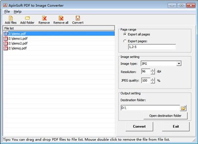 ApinSoft PDF to Image Converter