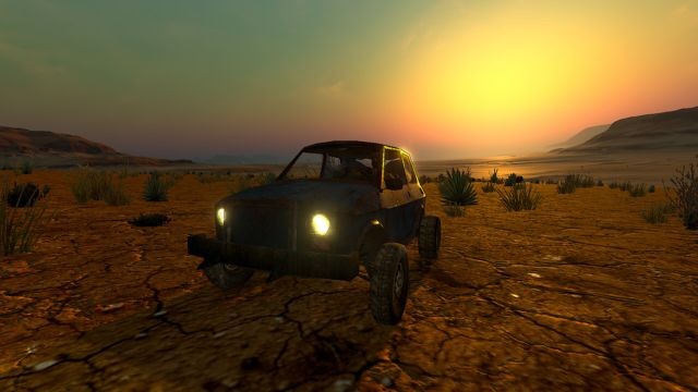 Apocalypter là game FPS sinh tồn kết hợp lái xe thế giới mở bối cảnh hậu tận thế khắc nghiệt