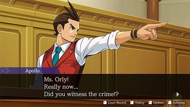 Bộ 3 game phá án Apollo Justice: Ace Attorney Trilogy sẽ đưa người chơi trở lại phòng xử án cùng luật sư Apollo Justice và Phoenix Wright