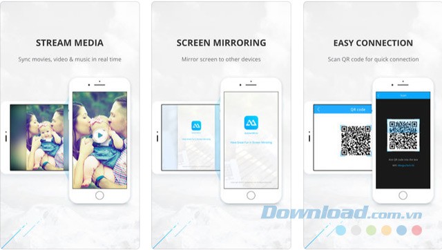 Phản chiếu màn hình iPhone lên thiết bị khác